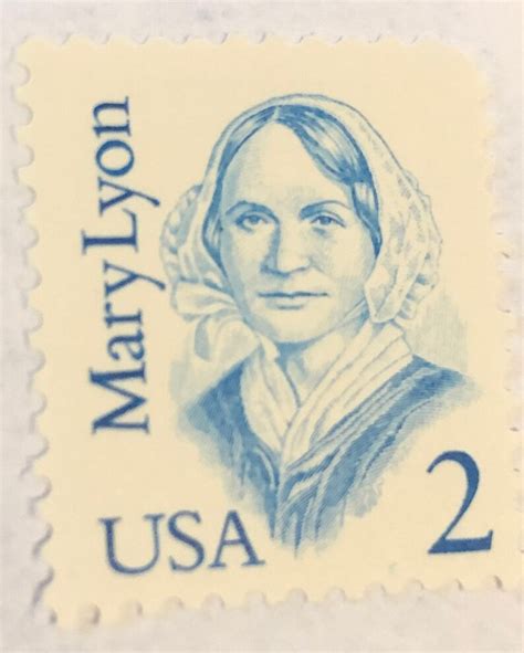 Mary lyon 2 cent stamp. Things To Know About Mary lyon 2 cent stamp. 